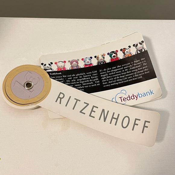 COPY - NWT Teddy Bank Made in Germany! - Picture 7 of 13